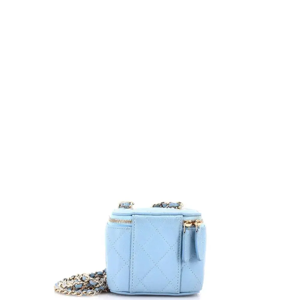 Chanel Classic Vanity Case With Chain #237482C36B